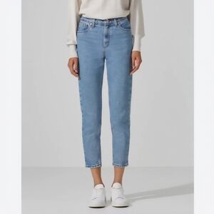 Frank And Oak Stevie Tapered Leg Cropped Jeans Size 27